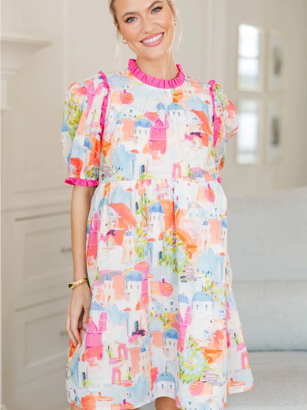 Nursing Dress - Shop The Mint - In Wonderland Pink Toile Dress